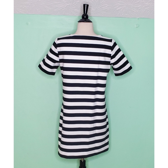 Club Monaco Haley Striped Shift Dress - Picture 7 of 9